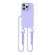 2. Tech-Protect MagNecklace MagSafe Case with Lanyard for iPhone 16 Pro - Purple