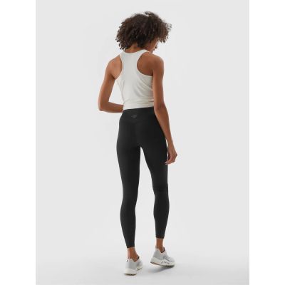 2. Women's 4F Mid-Rise Training Leggings 4FWAW24TFTIF301-20S