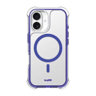 5. LAUT AERO PROTECT mobile phone case 16 cm (6.3") Blue, Transparent