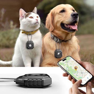 5. Tech-Protect Kevlar Seal Case for Apple AirTag 1/2 - Black