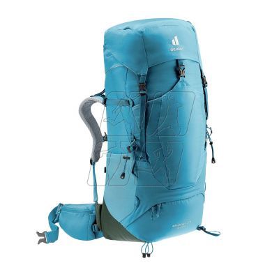 4. Deuter Aircontact Lite 45L + 10 SL 3340223-3249 Hiking Backpack