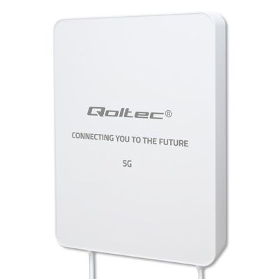 Qoltec 5G LTE Antenna | 16dBi | directional | outdoor | SMA | 3300-3800MHz | waterproof | 3m