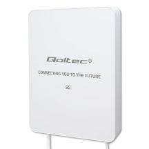 Qoltec 5G LTE Antenna | 16dBi | directional | outdoor | SMA | 3300-3800MHz | waterproof | 3m