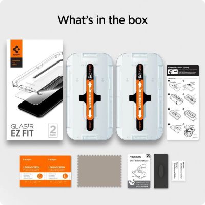 8. Spigen Glas.tR EZ Fit Tempered Glass for iPhone 12 / iPhone 12 Pro - 2 pcs.