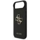 6. Guess Grained Big 4G & Classic Logo case for iPhone Air - black