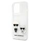 6. Karl Lagerfeld Transparent Karl & Choupette Case for iPhone 13 Pro / 13 - Transparent