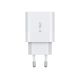 4. Tech-Protect C20W 2x USB-C PD 20W charger with USB-C / USB-C cable - white