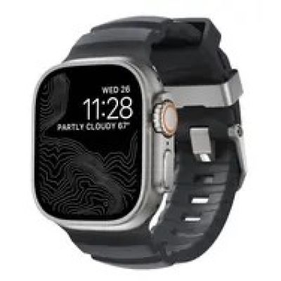 Nomad Rocky Point Band Natural Leather, Titanium