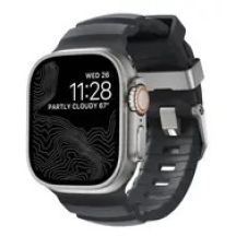 Nomad Rocky Point Band Natural Leather, Titanium