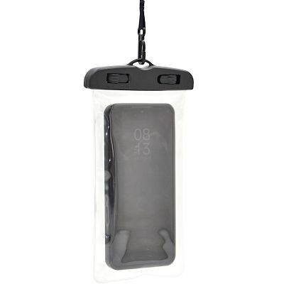 2. WATERPROOF PHONE CASE 11X21CM PVC BLACK GRUNDIG