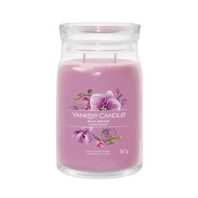 6. Large WILD ORCHID YANKEE Candle
