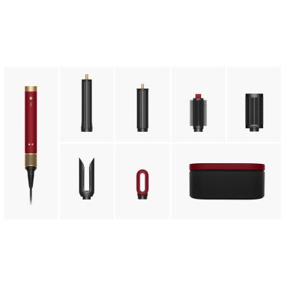 3. Dyson Airwrap Co-anda 2 x Straight & Wavy Red Velvet