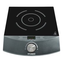 Hyundai IND 133 Black Countertop 30 cm Induction hob 1 zone(s)