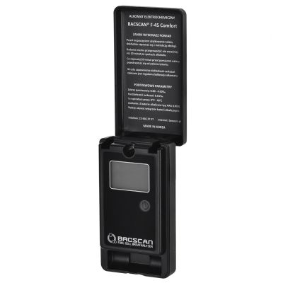 2. BACscan F-45 breathalyzer 0 - 4% Black