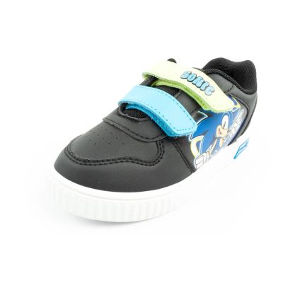 3. Leomil Sonic children's sports shoes, lightweight sneakers with Velcro, black