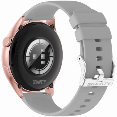 10. Smartwatch Gravity Rose Gold Strap + Bracelet GT11-8
