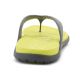 5. CROCS COAST FLIP SLATE GRAY/CITRUS 212035-0GG