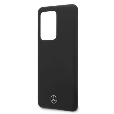 5. Mercedes MEHCS69SILSB S20 Ultra G988 hard case black/black Silicone Line