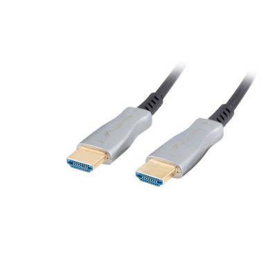 8. LANBERG HDMI CABLE LANBERG HDMI CABLE M/M V2.0 10M OPTICAL AOC BLACK CA-HDMI-20FB-0100-BK