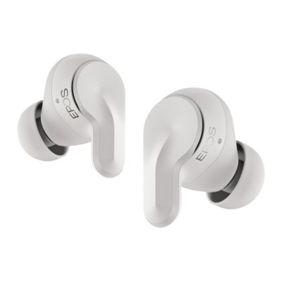 12. Epos Adapt E1 Wireless In-Ear Headphones, Nordic White