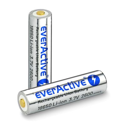 5. EVERACTIVE BATTERY EVERACTIVE 18650 3.7V LI-ION 2600MAH MICRO USB WITH PROTECTION BOX EV18650-26M