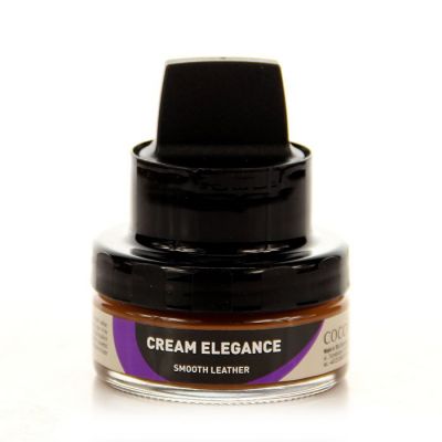 2. CREAM ELEGANCE Coccine Medium Brown Shoe Care Cream