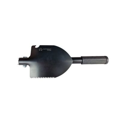 4. AZYMUT Traper multifunctional tactical shovel black + cover