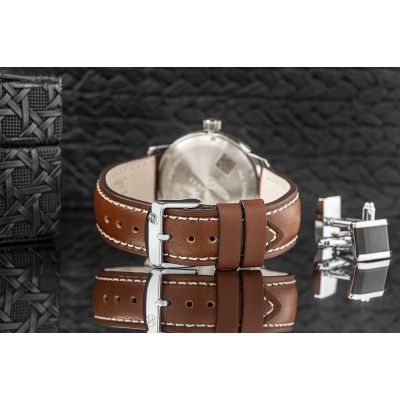 6. Men's Watch ZEPPELIN Atlantic Timezone 8442-3 + BOX