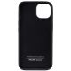 4. Audi Synthetic Leather iPhone 14 6.1" black/black hardcase AU-TPUPPCIP14-TT/D1-BK
