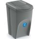 5. GARBAGE BINS 35 L SORTIBOX SET 4 PCS GREY STONE