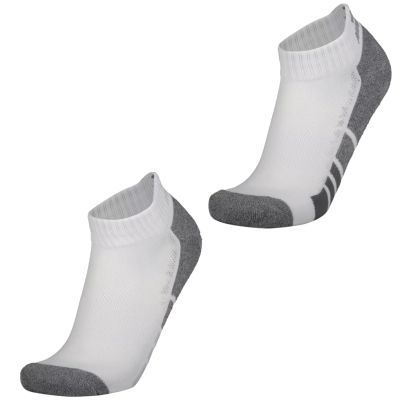 2. Skechers 3pk Mens 1/2 Terry Q-White Socks S114981-HWHT White 41-46