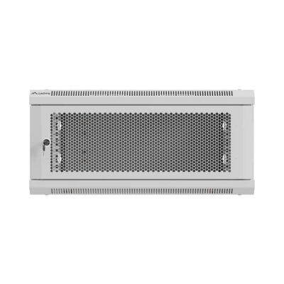 3. LANBERG WALL-HUNG RACK CABINET 19" 4U 600X600 GRAY PERFORATED DOOR (FLAT PACK)