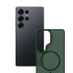 10. 3mk Smoke MagCase for Samsung Galaxy S25 Ultra - Green-Translucent