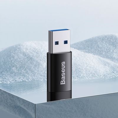 9. Baseus Ingenuity Series Mini USB 3.1 OTG to USB Type C adapter black (ZJJQ000101)