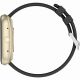 6. GRAVITY GT18-7 Women's Smartwatch Beige Silicone Strap + Black Strap
