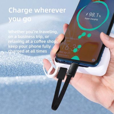 4. Tech-Protect Ultraboost DNA Cable with Keychain USB-C PD 60W / 3A - Gray
