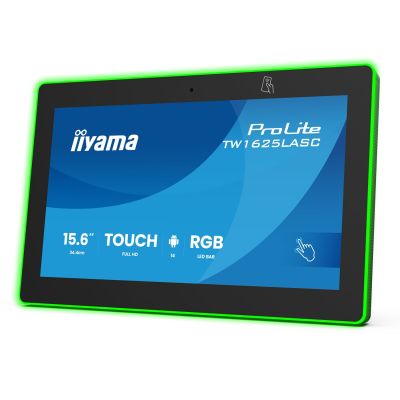 16. iiyama TW1625LASC-B3PNR conference room display. 39.6 cm (15.6") 1920 x 1080 px LED Wi-Fi 6 (802.11ax), Wi-Fi 5 (802.11ac), Wi-Fi 4 (802.11n), 802.11g, 802.11a, 802.11b Black Bluetooth