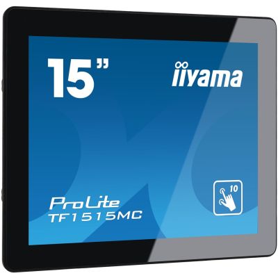 iiyama TF1515MC-B2 computer monitor 38.1 cm (15") 1024 x 768 px XGA LED Touchscreen Black