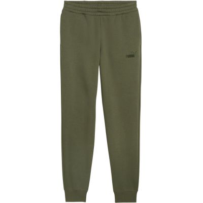Men's Puma ESS No.1 Logo FL Sweatpants khaki 682607 86