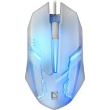 DEFENDER CYBER MOUSE MB-560L 7 COLORS 1200DPI 3P WHITE 52561