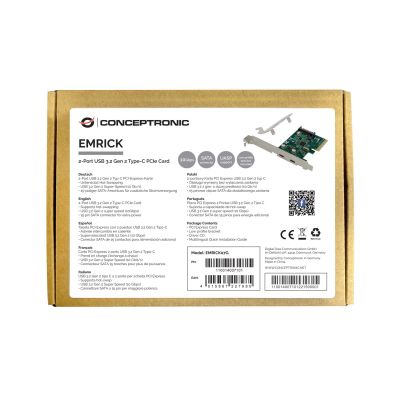 3. Conceptronic EMRICK07G adapter Internal USB 3.2 Gen 2 (3.1 Gen 2)