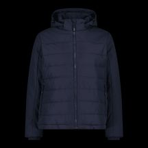 CMP men's winter jacket with hood, sports, insulated, navy blue (34K0147/N950)