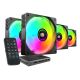 4. TACENS MARS MF-SI4KIT FANS 120 ARGB x4 BK - fans + hub + remote control (TACMARS-MFSI4KIT)