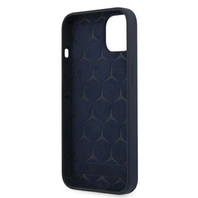 6. Mercedes Silicone Line Case for iPhone 13 mini - Navy Blue