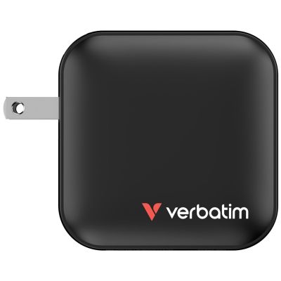 5. Verbatim Mini GaN Charger 100W 3xUSB-C PD, 1xUSB-A QC 3.0