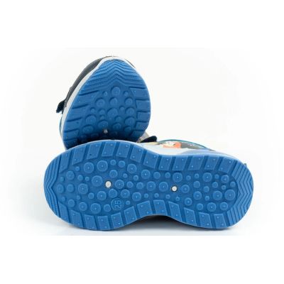 9. Leomil children's sports shoes Bluey sneakers light with velcro LED