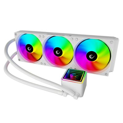 5. RAMPAGE INFINITE V360 WHITE Liquid Cooling