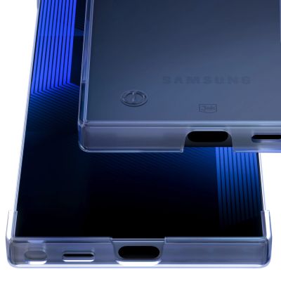 5. 3mk Just20g Clear Case for Samsung Galaxy S25 Ultra - transparent