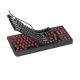 4. GENESIS THOR 230 TKL CZ/SK RGB MECHANICAL GAMING KEYBOARD OUTEMU RED BLACK HOT SWAP
