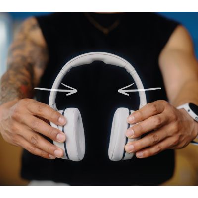 5. Skullcandy Crusher 540 Active Over-Ear Gray Concrete headphones